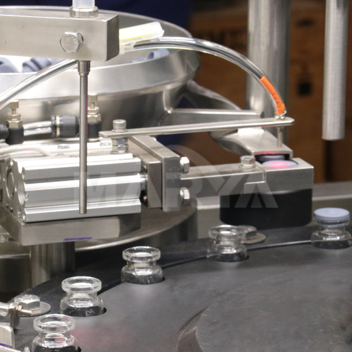 vial filling stoppering capping machine2 پر