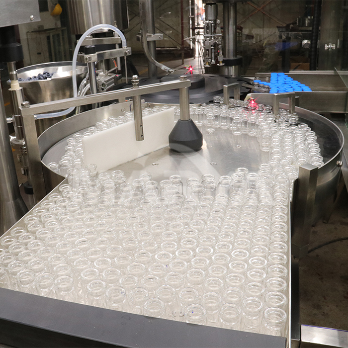 vial filling stoppering capping machine3 کردن
