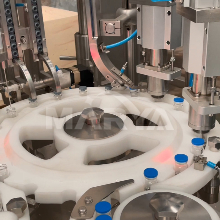 Vial Washing Filling Stoppering Capping Machine1 شستشوی شستشوی ویال ماشین نگهدارنده مخزن 1