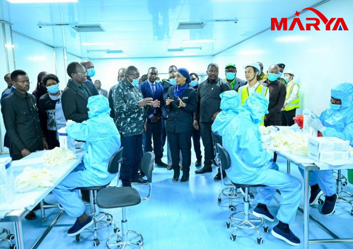 مشتری تانزانیایی خط پر کردن ویال پروژه 2