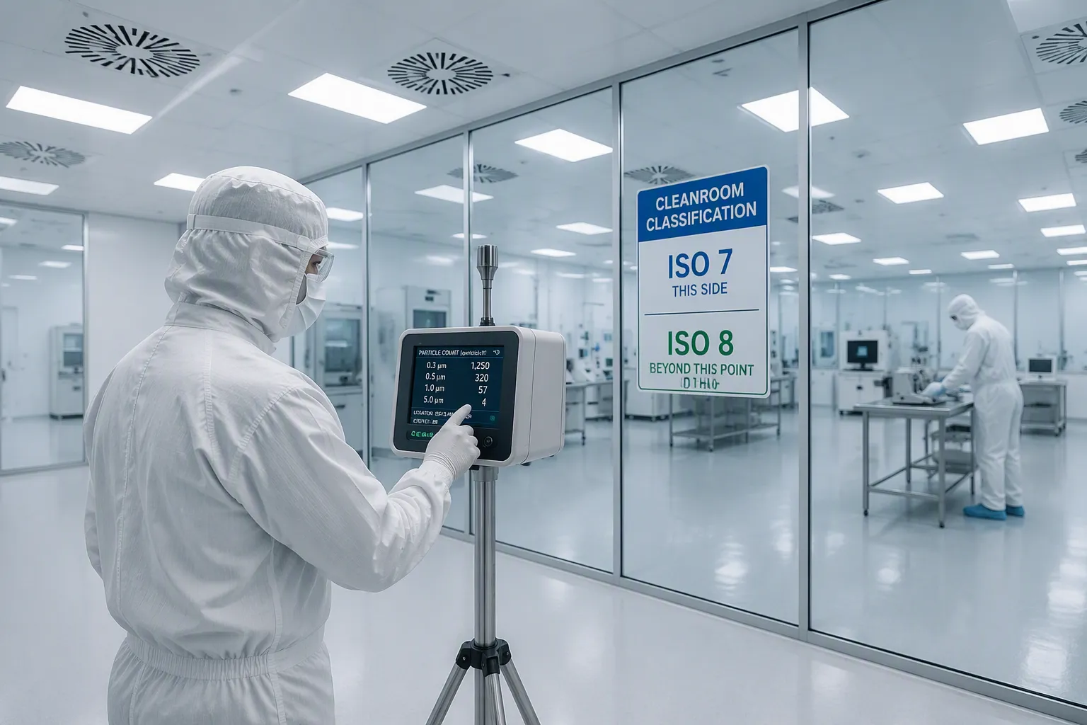 هزینه هر معیار فوت مربع بر اساس کلاس ISO
